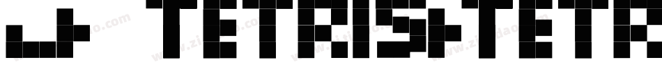 NEW TETRIS字体转换